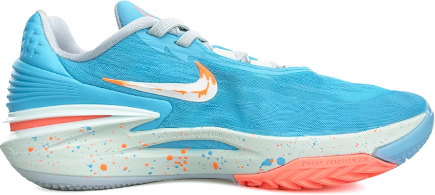 【客製球鞋】 Nike Air Zoom G.T. Cut 2 鏽跡斑斑 緩震 低筒 籃球鞋 男女款 藍色 Order 【客製球鞋】 Nike Air Zoom G.T. Cut 2 鏽跡斑斑 緩震 低筒 籃球鞋 男女款 藍色