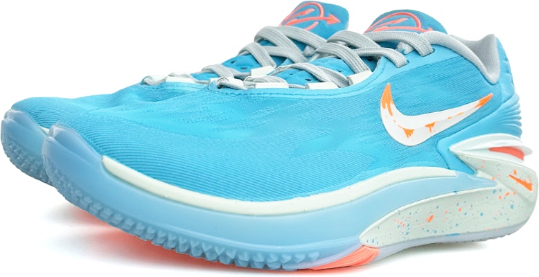 【客製球鞋】 Nike Air Zoom G.T. Cut 2 鏽跡斑斑 緩震 低筒 籃球鞋 男女款 藍色 Lookbook 【客製球鞋】 Nike Air Zoom G.T. Cut 2 鏽跡斑斑 緩震 低筒 籃球鞋 男女款 藍色
