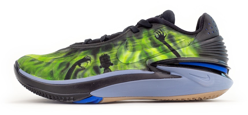 【訂製球鞋】Nike Air Zoom G.T. Cut 2 通靈男孩 鬼火焰 鬼爪骷髏 低筒 實戰籃球鞋 男款 黑綠 Buy 【訂製球鞋】Nike Air Zoom G.T. Cut 2 通靈男孩 鬼火焰 鬼爪骷髏 低筒 實戰籃球鞋 男款 黑綠