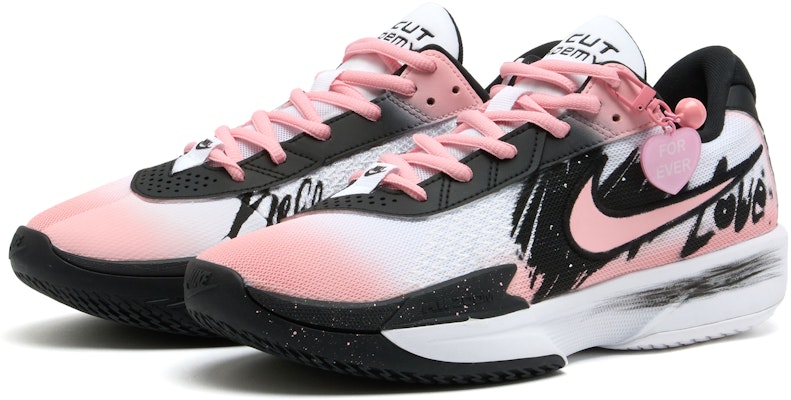 나이키 에어 줌 GT 컷 '블랙 핑크' 커스텀 슈즈 FB2598-100(Team196-男女款情人结) Shop 나이키 에어 줌 GT 컷 '블랙 핑크' 커스텀 슈즈 FB2598-100(Team196-男女款情人结)