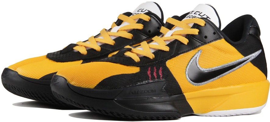 【訂製球鞋】Nike Air Zoom G.T. Cut Academy 李小龍 爪痕 武術 酷帥 織物 減震耐磨透氣 低筒 籃球鞋 男款 黑黃 Shop 【訂製球鞋】Nike Air Zoom G.T. Cut Academy 李小龍 爪痕 武術 酷帥 織物 減震耐磨透氣 低筒 籃球鞋 男款 黑黃