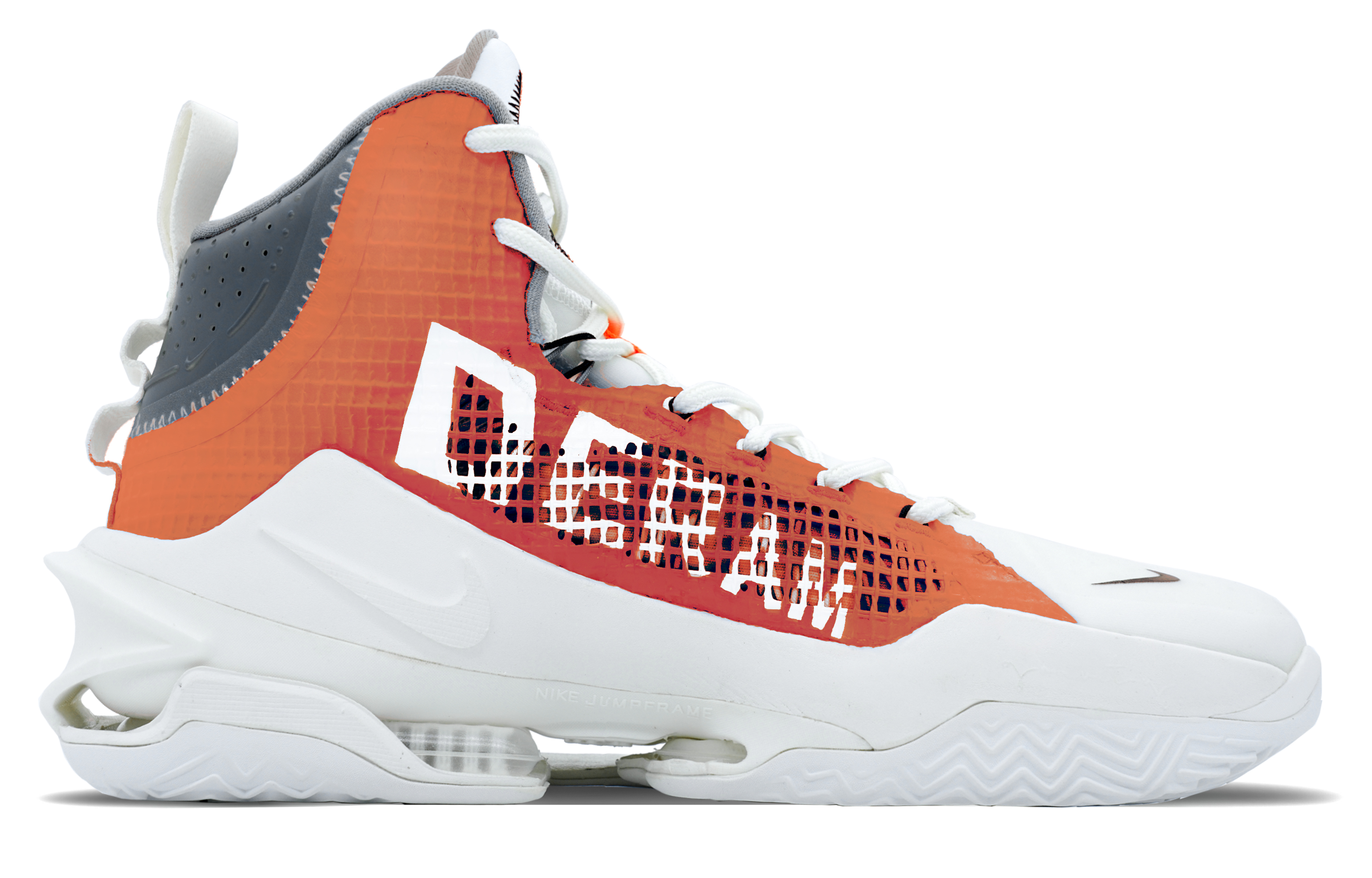 [Custom Shoes] Nike Air Zoom G.T. Jump EP 'Gradient Orange Black White' 圖 2