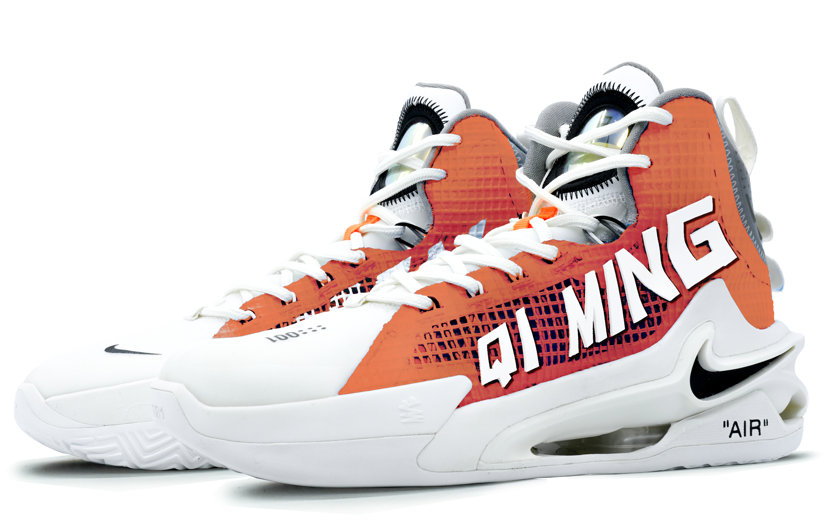 [Custom Shoes] Nike Air Zoom G.T. Jump EP 'Gradient Orange Black White' 圖 3