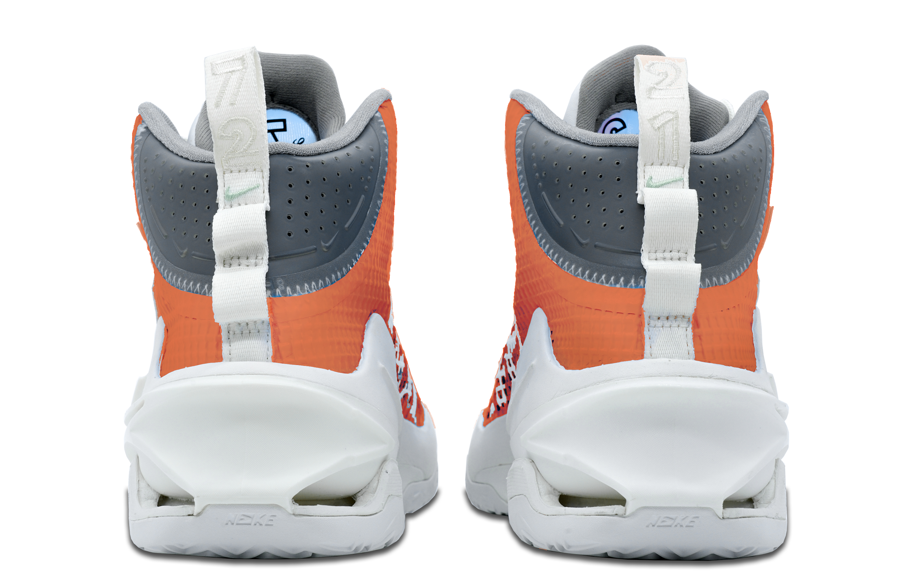 [Custom Shoes] Nike Air Zoom G.T. Jump EP 'Gradient Orange Black White' 圖 4