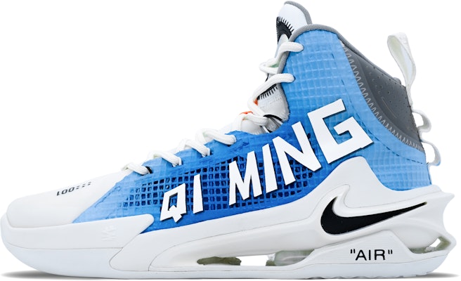 【定制球鞋】Nike Air Zoom G.T. Jump EP 啟明系列 北卡藍 漸變 立體字母 皮貼 噴繪英文 高幫實戰籃球鞋 男女同款 藍黑白 Buy 【定制球鞋】Nike Air Zoom G.T. Jump EP 啟明系列 北卡藍 漸變 立體字母 皮貼 噴繪英文 高幫實戰籃球鞋 男女同款 藍黑白