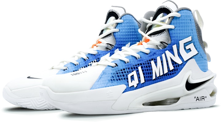【定制球鞋】Nike Air Zoom G.T. Jump EP 啟明系列 北卡藍 漸變 立體字母 皮貼 噴繪英文 高幫實戰籃球鞋 男女同款 藍黑白 Lookbook 【定制球鞋】Nike Air Zoom G.T. Jump EP 啟明系列 北卡藍 漸變 立體字母 皮貼 噴繪英文 高幫實戰籃球鞋 男女同款 藍黑白