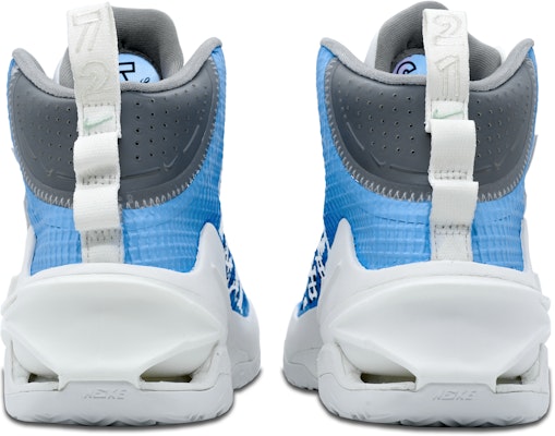 【定制球鞋】Nike Air Zoom G.T. Jump EP 啟明系列 北卡藍 漸變 立體字母 皮貼 噴繪英文 高幫實戰籃球鞋 男女同款 藍黑白 Shop 【定制球鞋】Nike Air Zoom G.T. Jump EP 啟明系列 北卡藍 漸變 立體字母 皮貼 噴繪英文 高幫實戰籃球鞋 男女同款 藍黑白