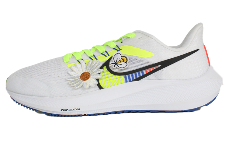 Order 【訂製球鞋】 Nike Air Zoom Pegasus 39 陽光小菊花 燦爛小蜜蜂減震防滑 低筒 休閒跑步鞋 男款 白色