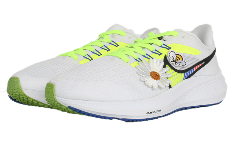 Shop 【訂製球鞋】 Nike Air Zoom Pegasus 39 陽光小菊花 燦爛小蜜蜂減震防滑 低筒 休閒跑步鞋 男款 白色