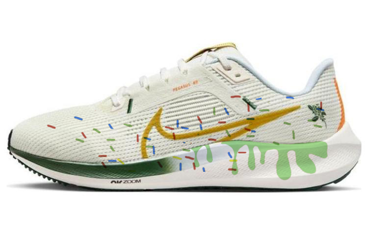 Buy 【訂製運動鞋】Nike Air Zoom Pegasus 40 舒適運動減震防滑耐磨 低筒跑步鞋 男款 米色