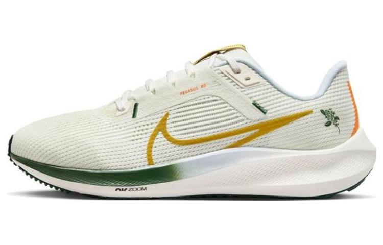 Sizing 【訂製運動鞋】Nike Air Zoom Pegasus 40 舒適運動減震防滑耐磨 低筒跑步鞋 男款 米色