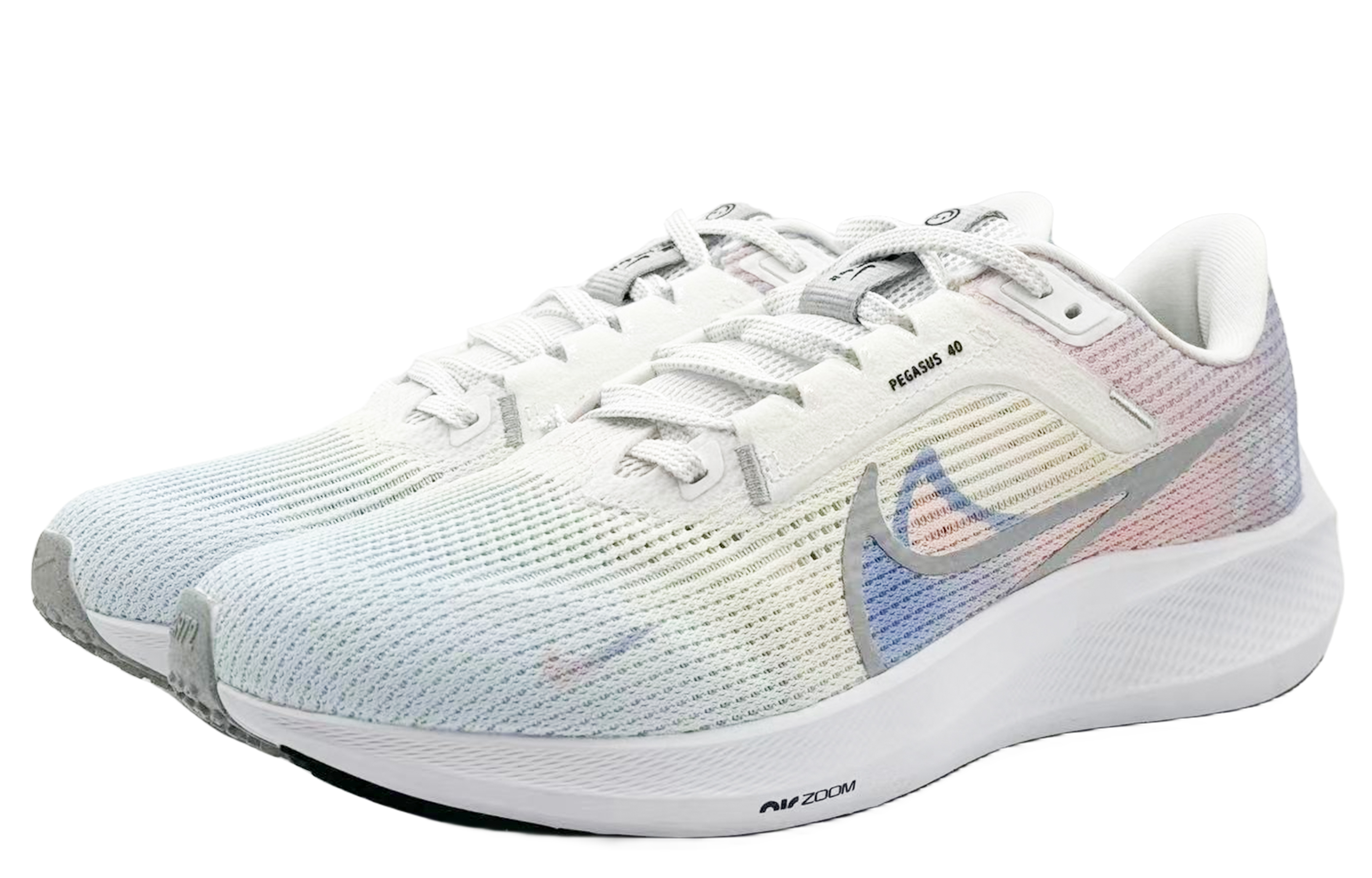 Shop 【客製球鞋】 Nike Air Zoom Pegasus 40 愛情棉花糖 舒適百搭耐磨透氣 低筒 馬拉松跑步鞋 男款 粉色