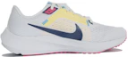 Lookbook 【訂製運動鞋】 Nike Air Zoom Pegasus 40 時尚塗鴉 繽紛夏季防滑耐磨透氣 低筒 休閒跑步鞋 男款 白藍