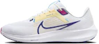 Cheap 【訂製運動鞋】 Nike Air Zoom Pegasus 40 時尚塗鴉 繽紛夏季防滑耐磨透氣 低筒 休閒跑步鞋 男款 白藍