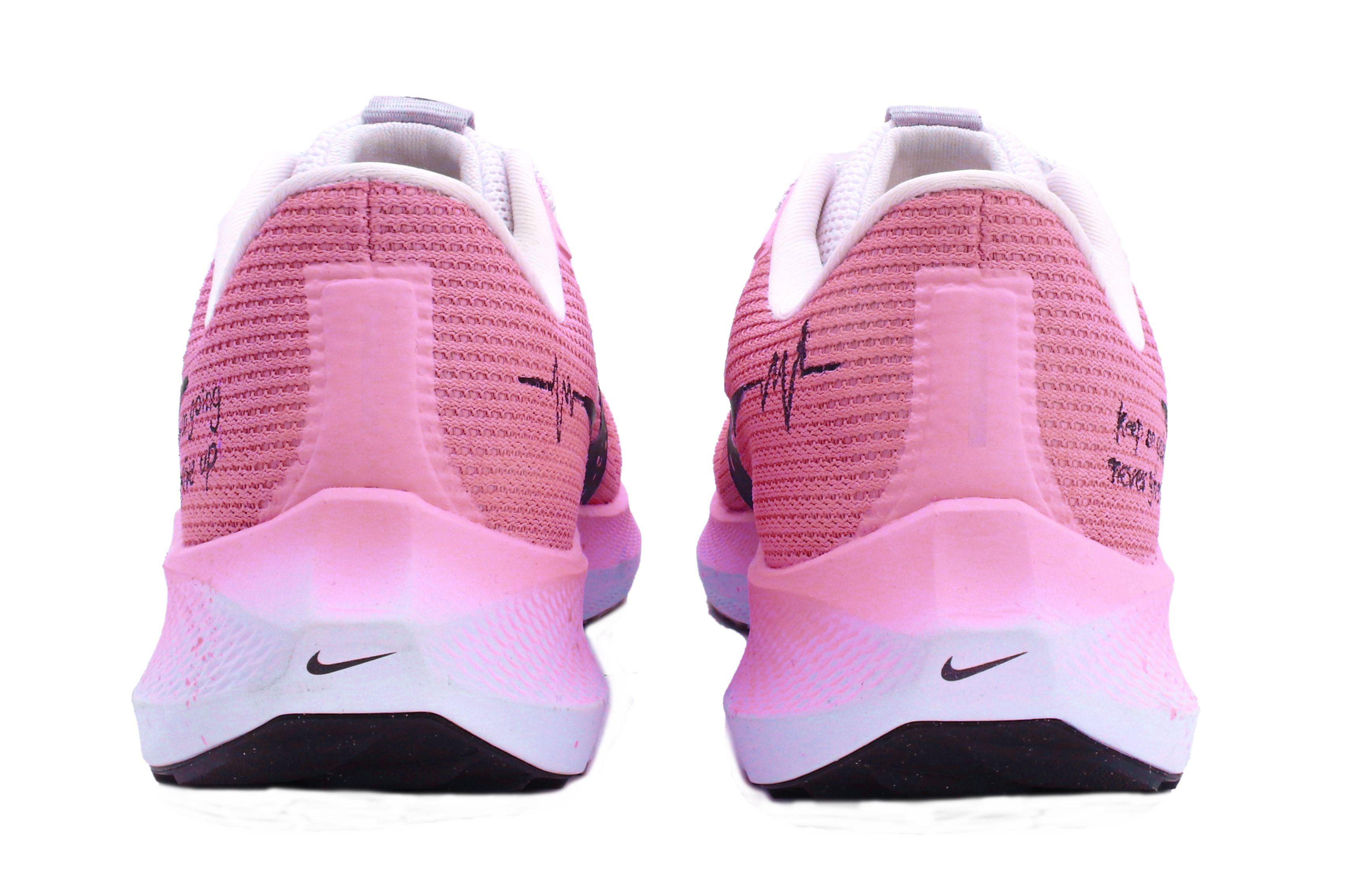 Purchase [Kasut Kustom] Nike Air Zoom Pegasus 40 'Minimal Graffiti Pink' DV3853-102(Team147-粉色心跳)