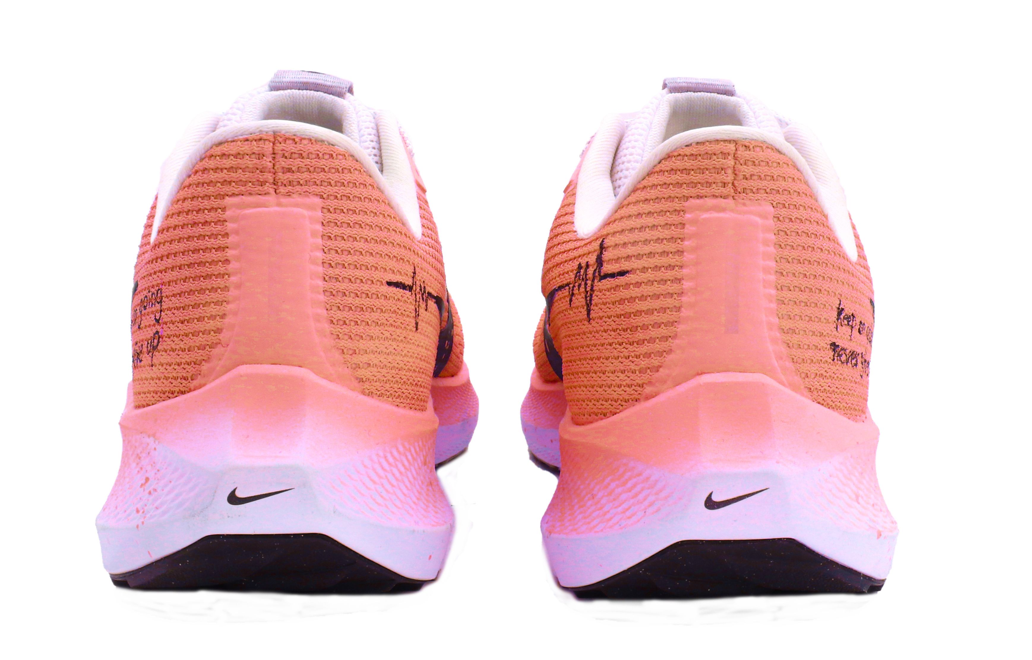 Purchase [Kasut Custom] Nike Air Zoom Pegasus 40 'Grafiti Minimalis Oren' DV3853-102(Team147-橘色心跳)