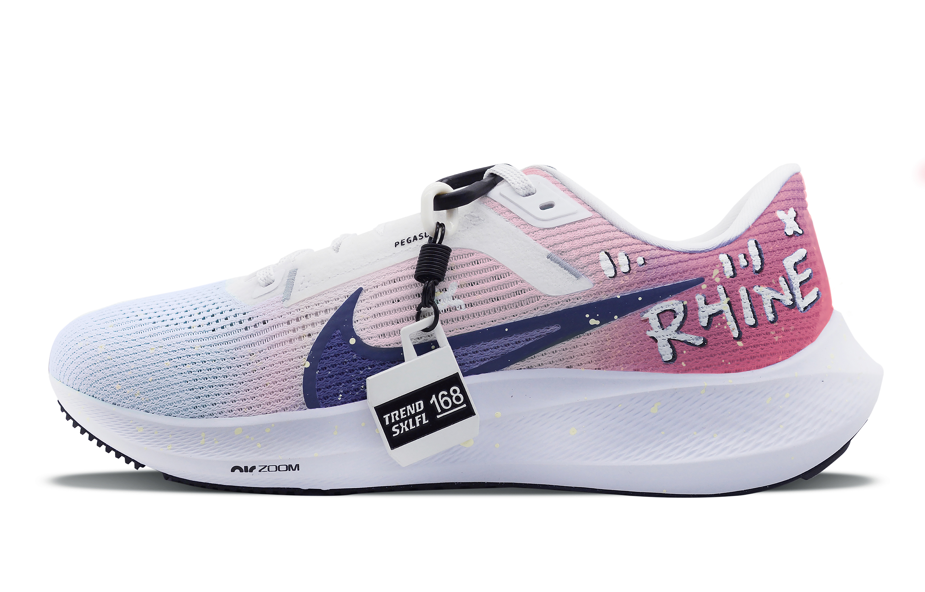 Buy 【カスタムシューズ】ナイキ エアズーム ペガサス 40「ピーチオンブレグラフィティ」 DV3853-102(Team78-男款桃之夭夭)