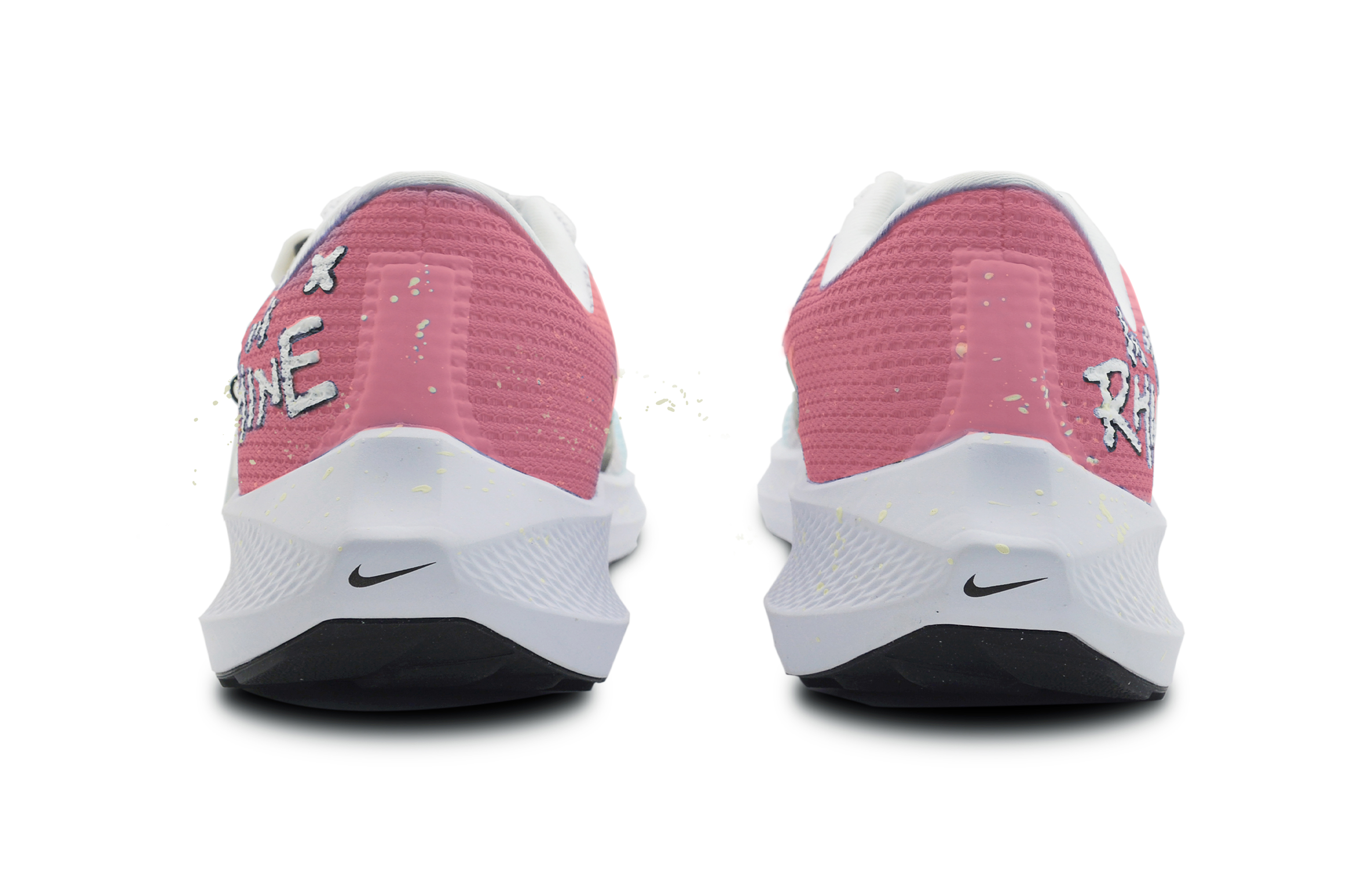 Shop 【カスタムシューズ】ナイキ エアズーム ペガサス 40「ピーチオンブレグラフィティ」 DV3853-102(Team78-男款桃之夭夭)