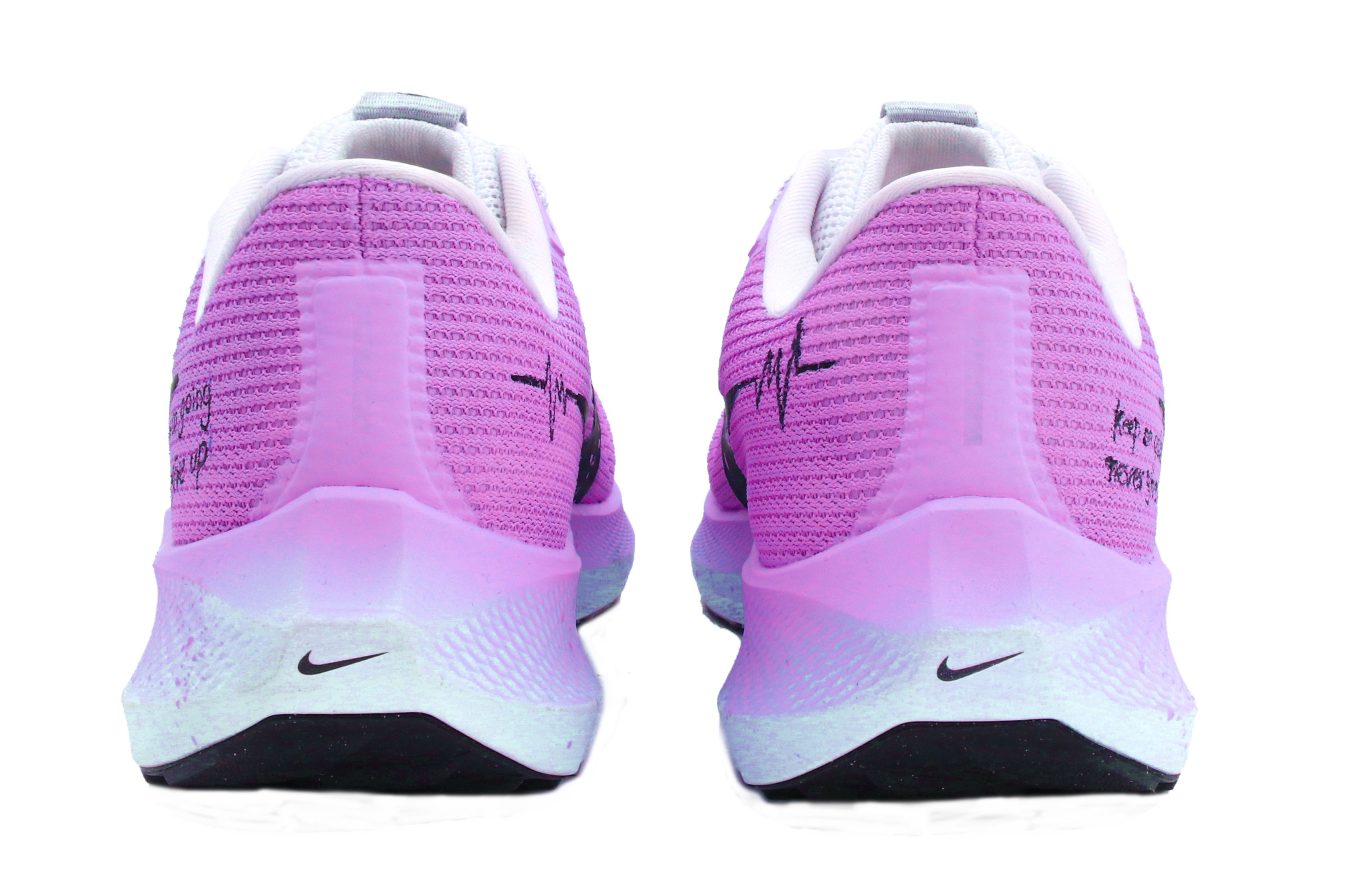 Purchase 【客製化球鞋】Nike Air Zoom Pegasus 40 簡約 塗鴉 清新 舒適防滑耐磨 低筒 馬拉松跑步鞋 男款 紫色