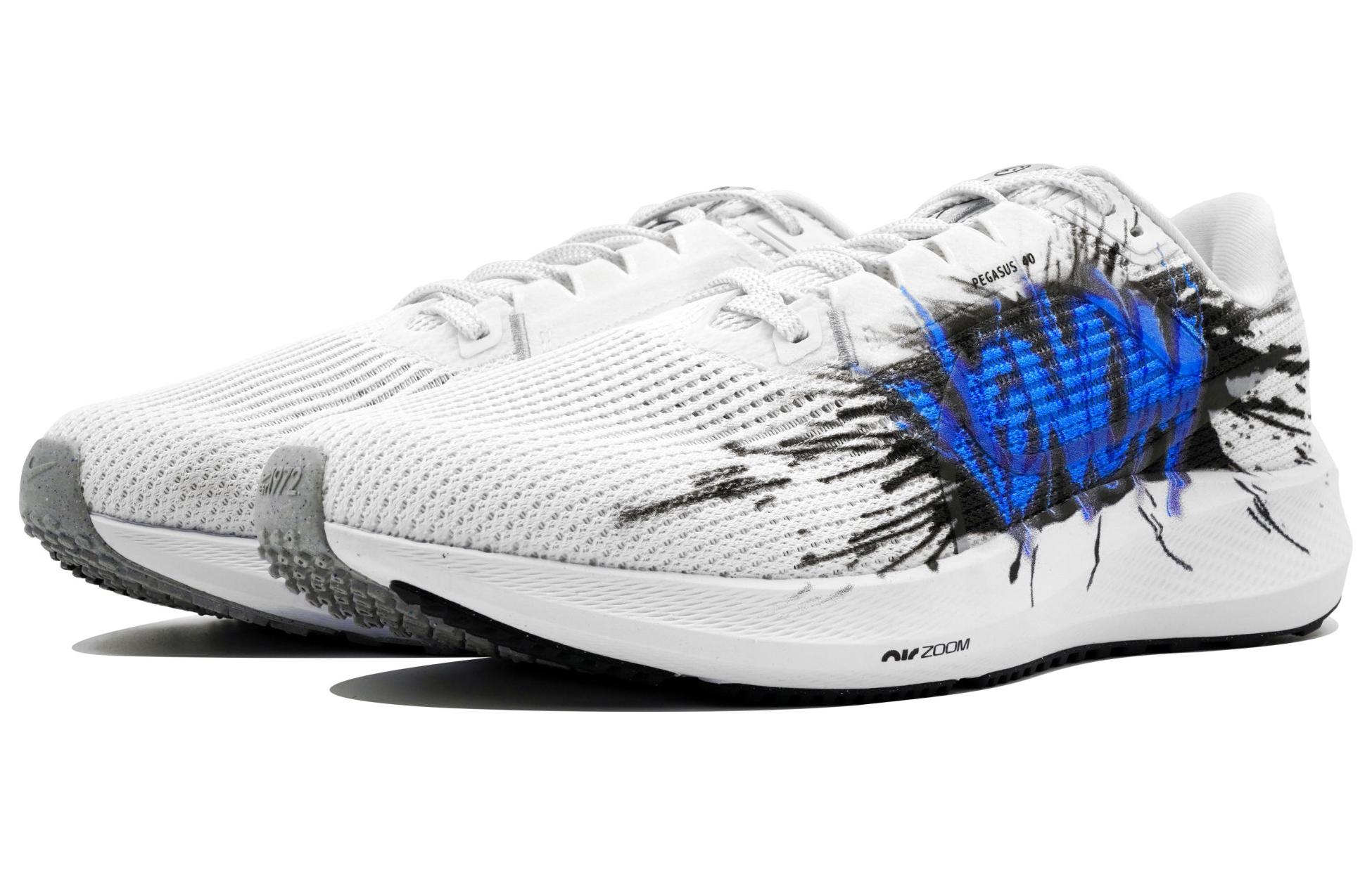 Shop 나이키 에어 줌 페가수스 40 '화이트 블루 베놈 케이오스' (커스텀) DV3853-102(Team113-毒液紊乱S-BOX)