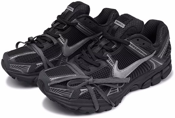 【訂製球鞋】 Nike Air Zoom Vomero 5 莓刻 銀黑廢土 廢土風 校園穿搭 低筒 跑步鞋 男款 黑銀 Order 【訂製球鞋】 Nike Air Zoom Vomero 5 莓刻 銀黑廢土 廢土風 校園穿搭 低筒 跑步鞋 男款 黑銀
