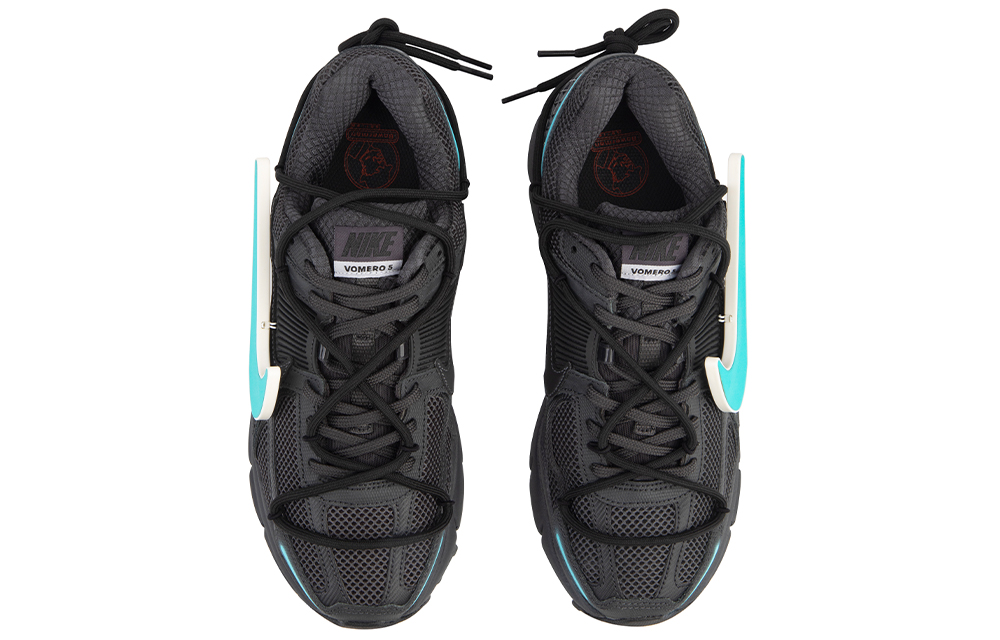 Shop 【定制鞋款】耐克 Air Zoom Vomero 5 '赛博朋克霓虹黑' BV1358-002(TeamF-赛博朋克)