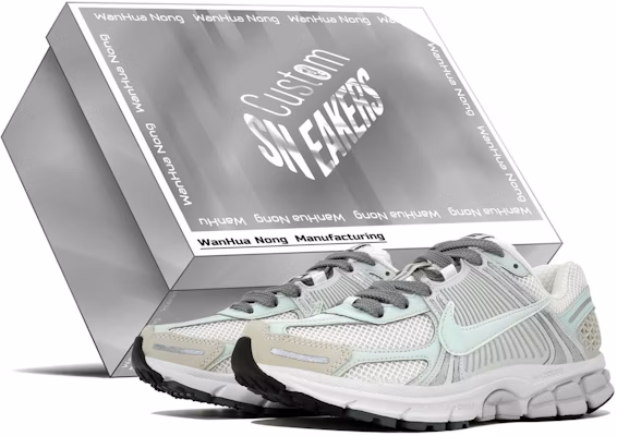 【定制球鞋】 Nike Air Zoom Vomero 5 萬花弄 薄荷青灰 禮盒 休閒 舒適 時尚 個性 潮流 百搭 運動 低幫跑步鞋 男女同款 灰色 Buy 【定制球鞋】 Nike Air Zoom Vomero 5 萬花弄 薄荷青灰 禮盒 休閒 舒適 時尚 個性 潮流 百搭 運動 低幫跑步鞋 男女同款 灰色