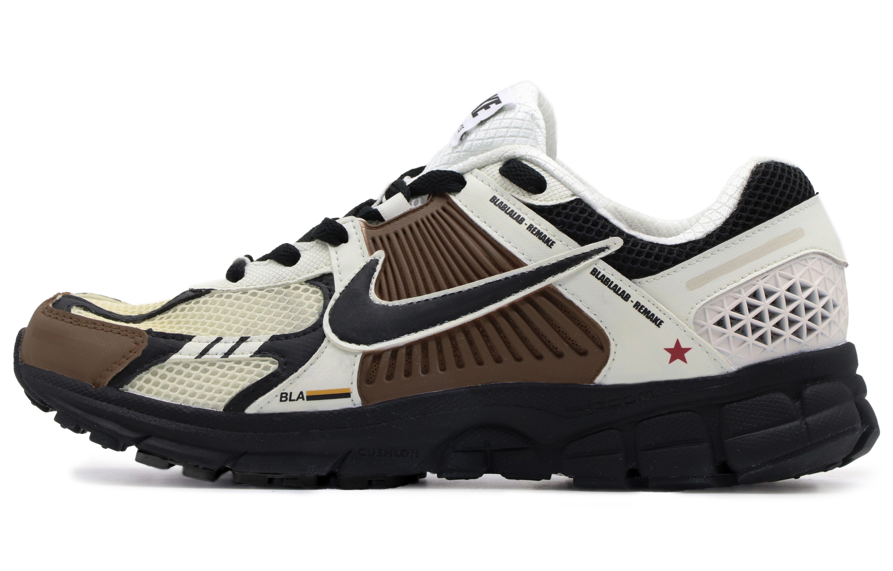 Buy 【定製球鞋】Nike Air Zoom Vomero 5 復古年代 BBL 復古做舊 小眾個性 氣墊耐磨 舒適百搭 低筒 跑步鞋 男女同款 黑