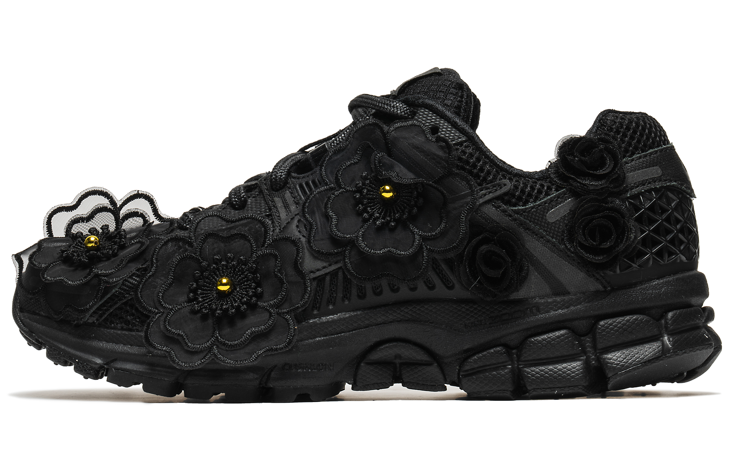 Buy 【客製球鞋】 Nike Air Zoom Vomero 5 野鶴製造 月丹椿花 耐磨 低筒 跑步鞋 男女共款 黑