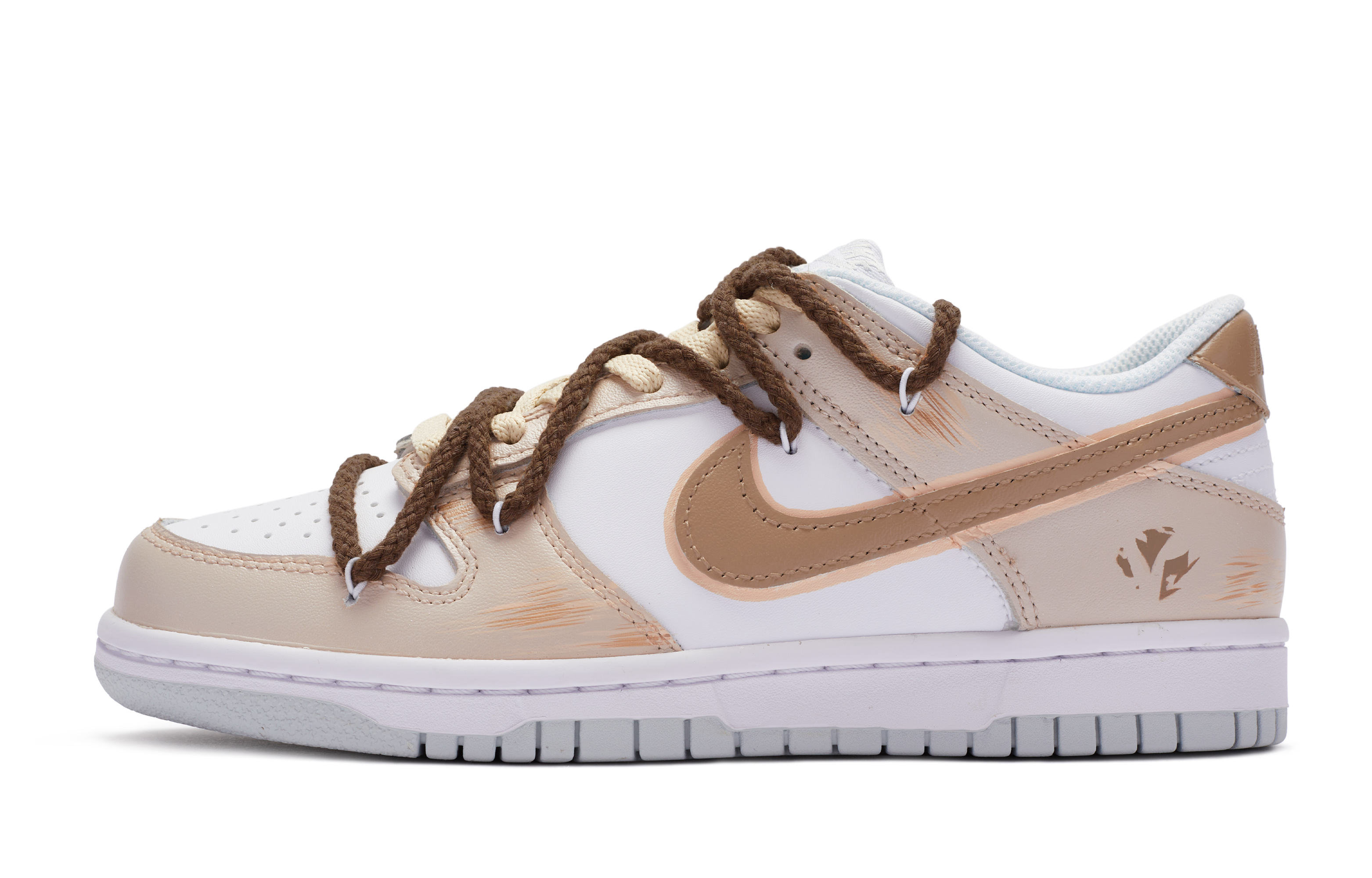 Buy [Sepatu Kustom] Nike BIGNIU x Dunk Low 'Renaissance Sand Fragment' DH9765-102(TeamR-女款沙尘碎片)