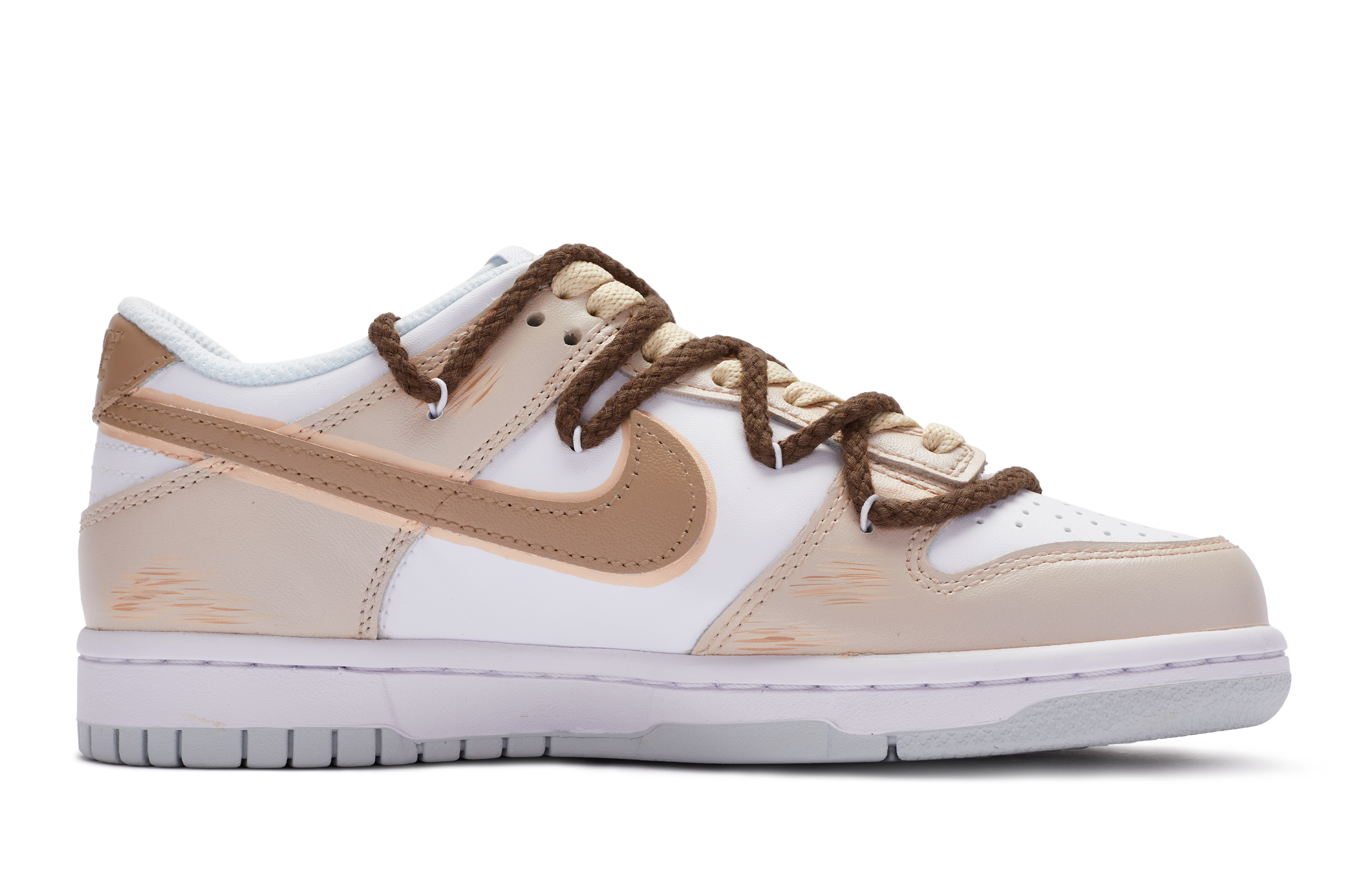 Order [Sepatu Kustom] Nike BIGNIU x Dunk Low 'Renaissance Sand Fragment' DH9765-102(TeamR-女款沙尘碎片)