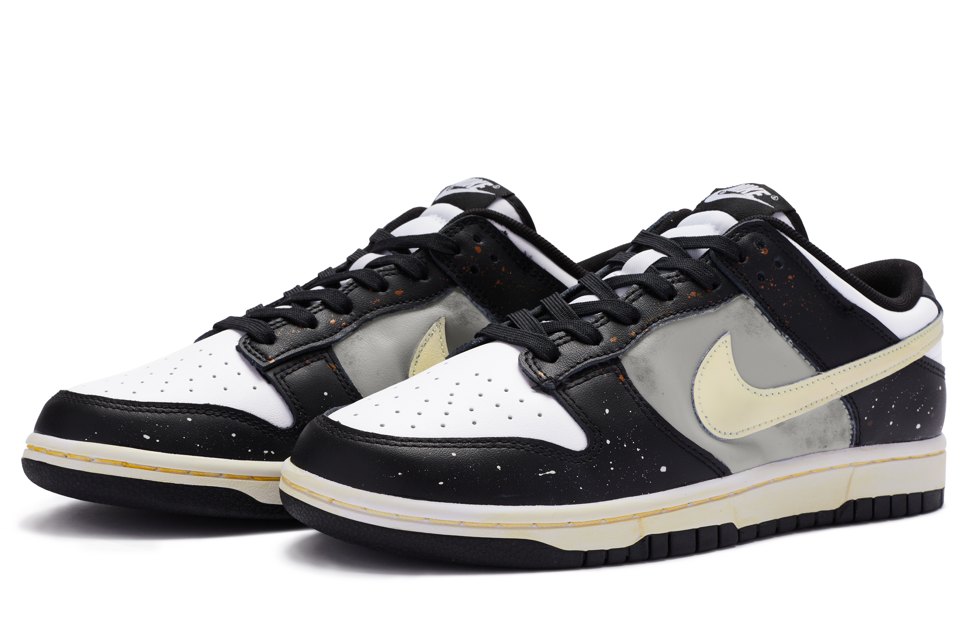 Lookbook ナイキ BIGNIU x ダンク ロー "ルネサンス" (黒/白/灰) DD1391-100(TeamR-男女款油画春)