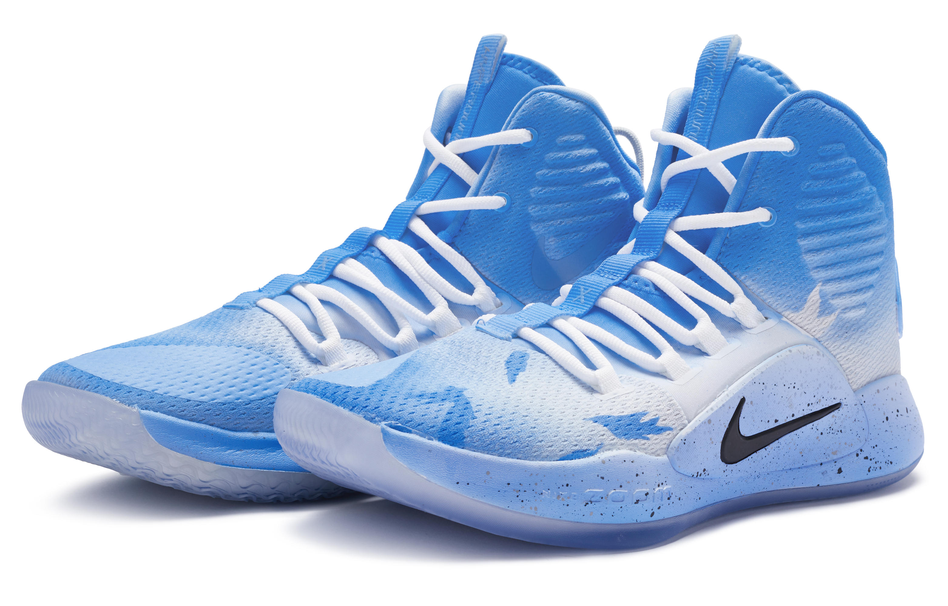 Lookbook 나이키 빅뉴X하이퍼덩크X '블루잉크스플래터' AO7890-101(TeamR-男款寒鸦)