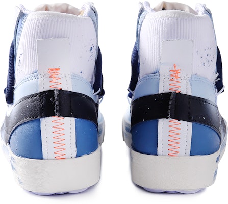 【訂製球鞋】 Nike Blazer '77 Jumbo 聖誕主題 塗鴉 百搭 潮流 高筒 滑板鞋 男女款 藍白 Purchase 【訂製球鞋】 Nike Blazer '77 Jumbo 聖誕主題 塗鴉 百搭 潮流 高筒 滑板鞋 男女款 藍白