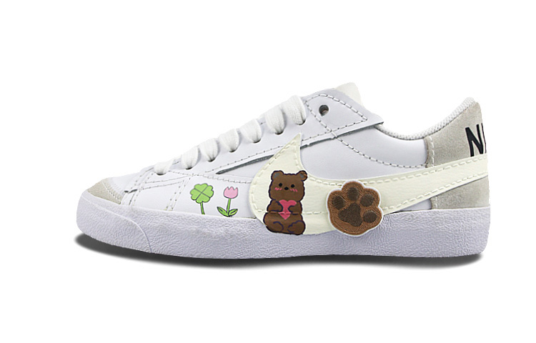 Buy 【定制鞋款】耐克Blazer '77 Low Jumbo "焦糖熊" DV9122-131(Team58-焦糖小熊)