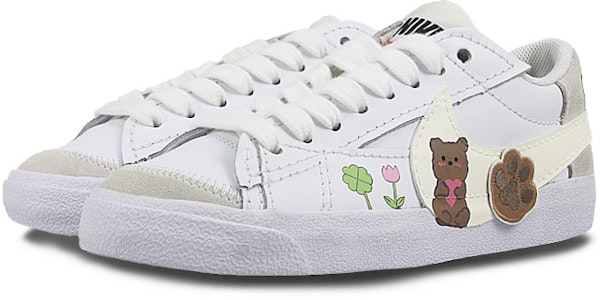 【定制鞋款】耐克Blazer '77 Low Jumbo "焦糖熊" DV9122-131(Team58-焦糖小熊) Lookbook 【定制鞋款】耐克Blazer '77 Low Jumbo "焦糖熊" DV9122-131(Team58-焦糖小熊)