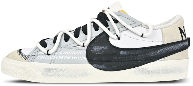 【訂製球鞋】 Nike Blazer Jumbo 解構 潮流 低筒 板鞋 男款 淺灰色 Buy 【訂製球鞋】 Nike Blazer Jumbo 解構 潮流 低筒 板鞋 男款 淺灰色