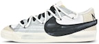 Order 【訂製球鞋】 Nike Blazer Jumbo 解構 潮流 低筒 板鞋 男款 淺灰色