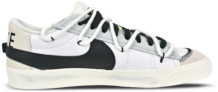 【訂製球鞋】 Nike Blazer Jumbo 解構 潮流 低筒 板鞋 男款 淺灰色 Lookbook 【訂製球鞋】 Nike Blazer Jumbo 解構 潮流 低筒 板鞋 男款 淺灰色