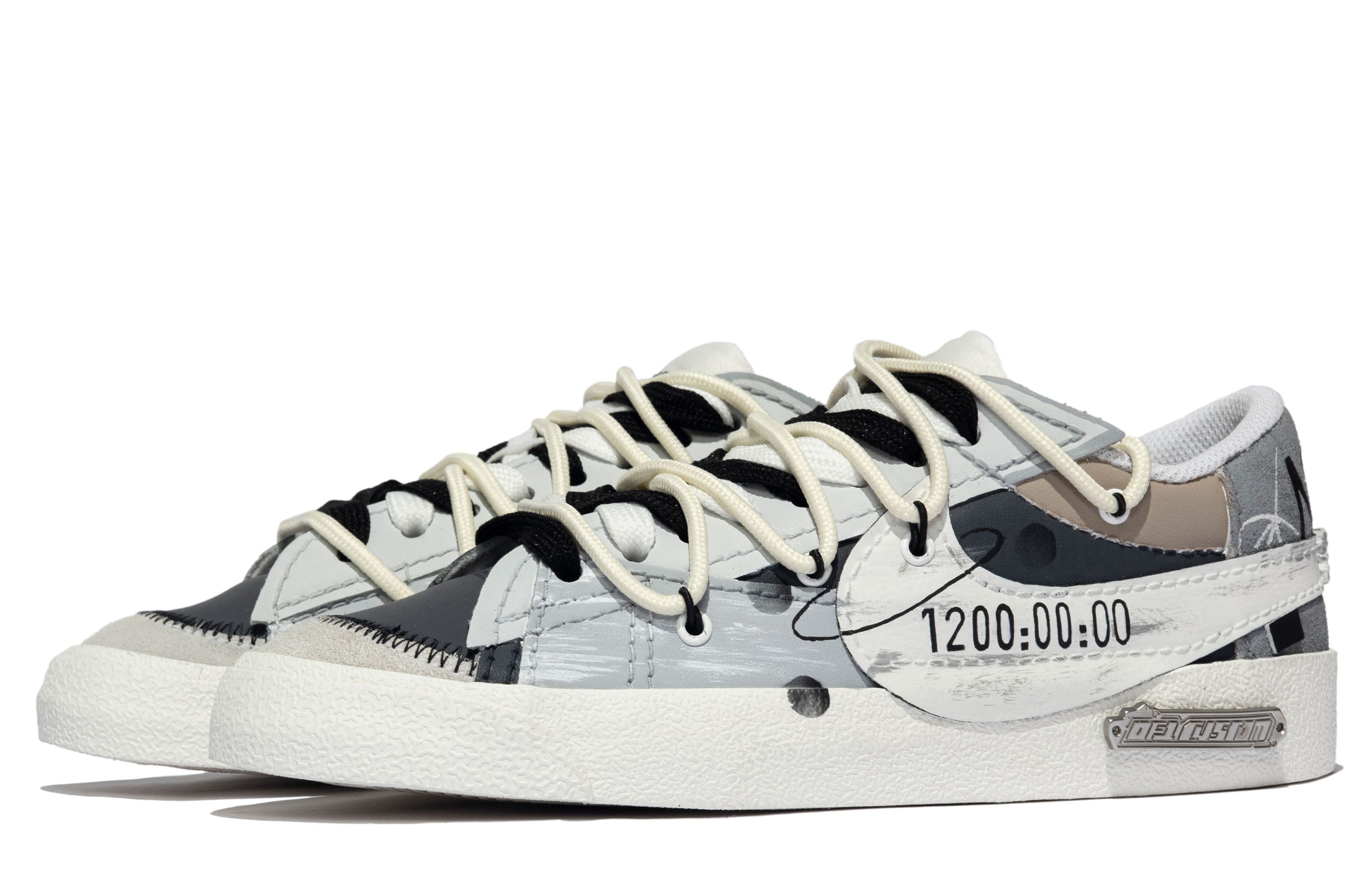 Lookbook Zapatillas Nike Blazer Low 77 'Cuenta Regresiva Trisolaris' DN2158-101(TeamM-男款宇宙闪烁S-BOX)