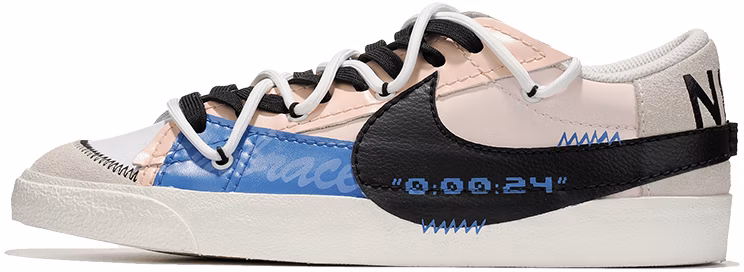 custom-shoes-nike-blazer-low-77-jumbo-black-pink-blue