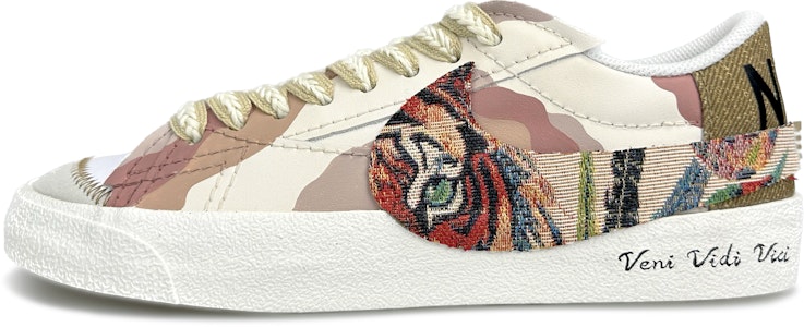 나이키 블레이저 로우 77 점보 '화이트 브라운 타이거' DZ2772-121(Team79-男款虎啸山林) Buy 나이키 블레이저 로우 77 점보 '화이트 브라운 타이거' DZ2772-121(Team79-男款虎啸山林)