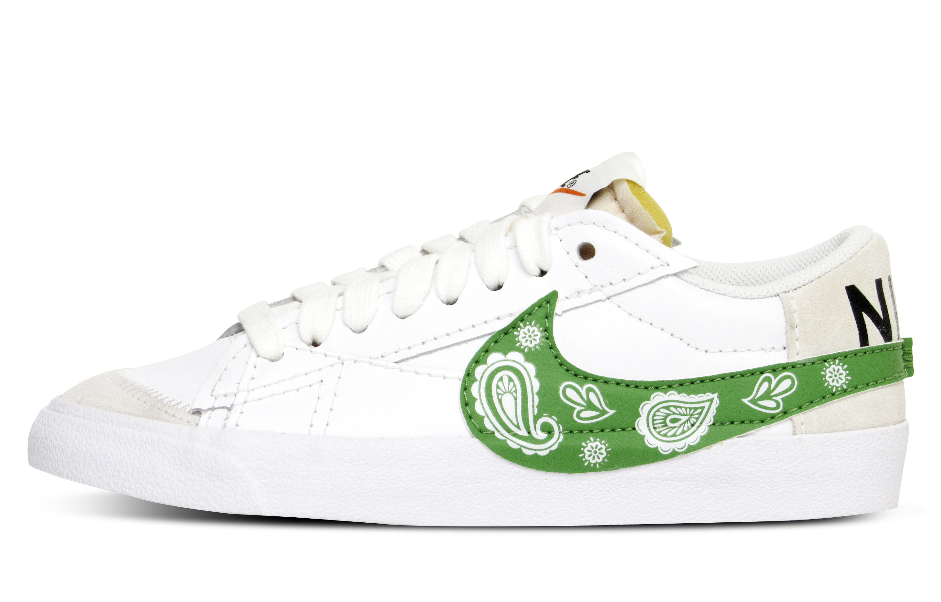 Buy [Kasut Tersuai] Nike Blazer Low '77 'Bunga Gajus' DV9122-131(Team65-绿色腰果花)