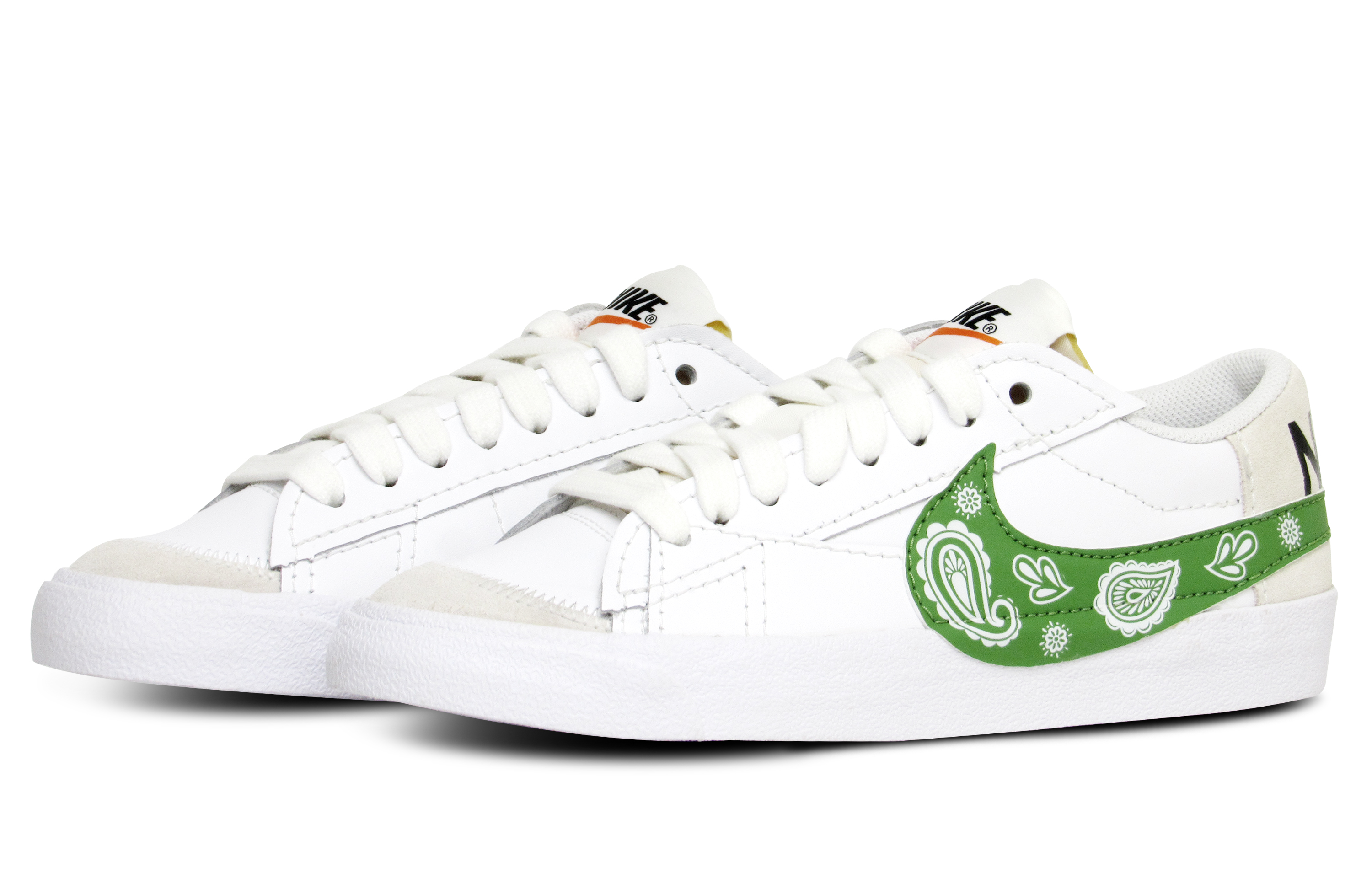 Lookbook [Kasut Tersuai] Nike Blazer Low '77 'Bunga Gajus' DV9122-131(Team65-绿色腰果花)