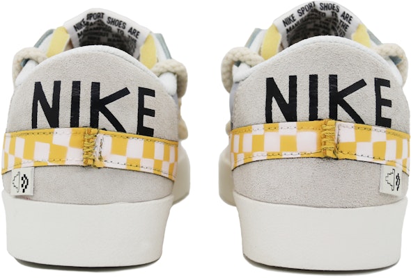 【訂製球鞋】Nike Blazer Low '77 Jumbo 賽博之心 復古休閒 低筒 板鞋 男款 黃白色 Shop 【訂製球鞋】Nike Blazer Low '77 Jumbo 賽博之心 復古休閒 低筒 板鞋 男款 黃白色