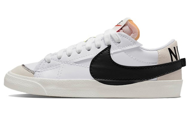 【訂製球鞋】Nike Blazer Low '77 Jumbo 賽博之心 復古休閒 低筒 板鞋 男款 黃白色 Details for 【訂製球鞋】Nike Blazer Low '77 Jumbo 賽博之心 復古休閒 低筒 板鞋 男款 黃白色