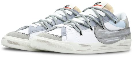 나이키 블레이저 로우 77 점보 '회색 파란색 흰색' (커스텀) DN2158-101(Team28-男款追寻简约) Lookbook 나이키 블레이저 로우 77 점보 '회색 파란색 흰색' (커스텀) DN2158-101(Team28-男款追寻简约)