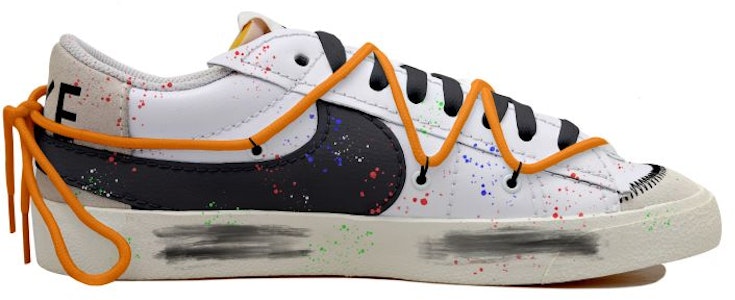 Nike Blazer Low "Desconstruida Margarita" (Negro/Blanco/Naranja) DN2158-101(Team拾玖-低帮小雏菊S-BOX) Order Nike Blazer Low "Desconstruida Margarita" (Negro/Blanco/Naranja) DN2158-101(Team拾玖-低帮小雏菊S-BOX)