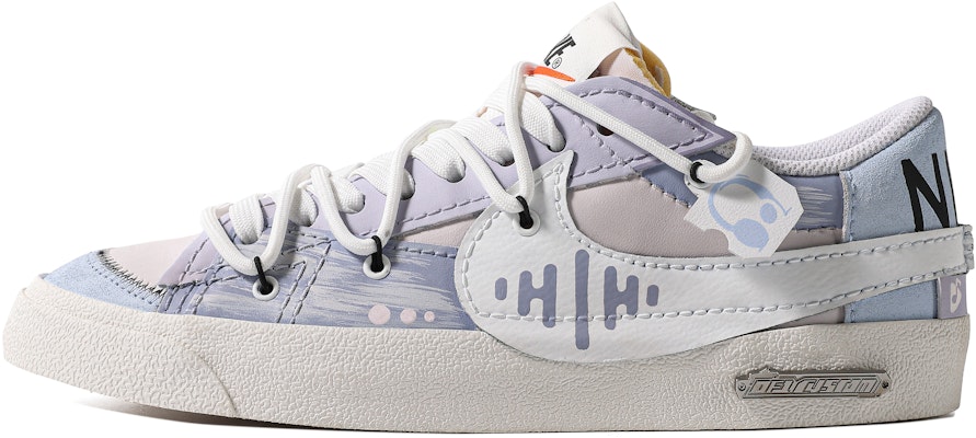 【定制鞋款】耐克Blazer低帮'蓝紫白音符' DN2158-101(TeamM-男款声视集S-BOX) Buy 【定制鞋款】耐克Blazer低帮'蓝紫白音符' DN2158-101(TeamM-男款声视集S-BOX)