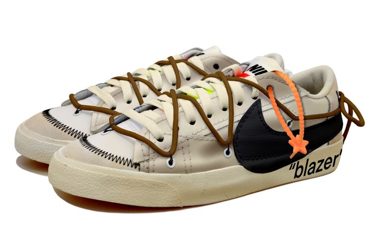 Lookbook Zapatillas Nike Blazer Low 'Deconstructed Graffiti Star Negro Blanco' DN2158-101(Team拾玖-棕黄做旧S-BOX）